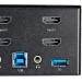 StarTech.com 2 Port Dual Monitor 4K 60Hz Ultra HD HDR HDMI KVM Switch 8ST10345644