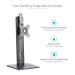 StarTech.com Free Standing Single Height Adjustable Monitor Mount for Displays up to 32 Inches 8ST10354545