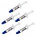 StarTech Thermal Paste Pack of 5 Re-sealable Syringes CPU Heat Sink Thermal Grease Paste 8ST10361329