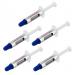 StarTech.com Thermal Paste Pack of 5 Re-sealable Syringes CPU Heat Sink Thermal Grease Paste 8ST10361329