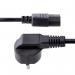 StarTech 3m 18AWG EU Schuko to C13 Black Power Cable 8ST10367998