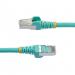 3m LSZH CAT6a Aqua RJ45 Ethernet Cable