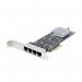 Startech 4 Port 2.5Gbps NBASE-T PCIe Network Card Intel I225-V 8ST10390554