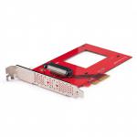 StarTech PCIe 4.0 x4 Adapter Card for 2.5 Inch U.3 NVMe SSDs 8ST10392584