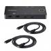 StarTech 2-Port USB-C KVM Switch with Passthrough Power Delivery 8ST10399241