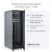 StarTech 4 Post 42U Server Rack Cabinet - 5.9 Inch to 36.4 Inch Adjustable Depth 8ST10399245