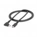 1m Rugged Right Angle USB C Cable 8ST10400004