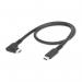 StarTech 1.6ft Rugged Right Angle USB-C Cable 8ST10400005