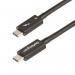 StarTech 3ft 40Gbps 100W Thunderbolt 4 Cable 8ST10400009