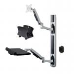 Startech Wall Mount Workstation Fully Articulating Monitor Mount and Keyboard Tray 8ST10429921