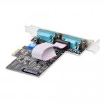 Startech 2 Port Serial PCIe Card Dual Port PCI Express to RS232RS422RS485