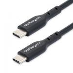 StarTech 2m 60W Power Delivery USB-C Black Charging Cable 8ST10433195