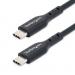 2m 60W PD USB-C Black Charging Cable