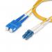 StarTech 10m LC to SC OS2 Single Mode Duplex Fibre Optic Cable 8ST10435158