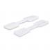 Hook-To-Hook White Cable Labels 100 Pack