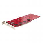 Startech Quad M.2 PCIe Adaptor Card PCIe x16 to Quad NVME 8ST10442850