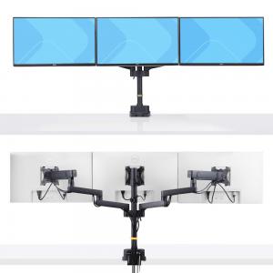 Startech Triple Monitor Desk Mount for 3x 27in Screens Spring Assisted