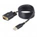 StarTech 2m USB to RS232 Black Serial Adapter 8ST10446440