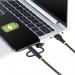 StarTech 1m Rugged USB-A to Lightning Micro-USB USB-C Multi Charging Cable 8ST10446453