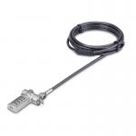 StarTech 3-in-1 Universal Combination Laptop Cable Lock with 2m Cable 8ST10446910