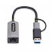 StarTech 2.5GbE USB-C to Ethernet Adapter with USB-A Converter 8ST10450224
