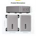 StarTech 4 Port Multi-Device USB-C Charger; Screw Locking Ports 8ST10455664