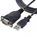 StarTech 3ft USB To Serial Cable RS232 to USB Adapter 8ST1P3FPUSBSERIAL