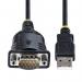 StarTech 3ft USB To Serial Cable RS232 to USB Adapter 8ST1P3FPUSBSERIAL