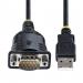 StarTech.com 3ft USB To Serial Cable RS232 to USB Adapter 8ST1P3FPUSBSERIAL
