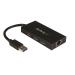 StarTech Staertech 3 Port Portable USB 3.0 Hub 8ST3300GU3B