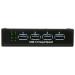 StarTech.com USB3 Front Panel 4 Port Hub 3.5in 5.25in 8ST35BAYUSB3S4