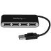 StarTech 4 Port Portable USB 2.0 Hub with Cable 8ST4200MINI2