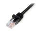 StarTech 10m Black Snagless Cat5e Patch Cable 8ST45PAT10MBK