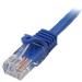 StarTech 10m Blue Snagless Cat5e Patch Cable 8ST45PAT10MBL