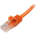 StarTech 10m Orange Snagless Cat5e Patch Cable 8ST45PAT10MOR