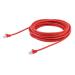 StarTech 10m Red Snagless Cat5e Patch Cable 8ST45PAT10MRD