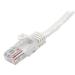 StarTech 10m White Snagless Cat5e Patch Cable 8ST45PAT10MWH