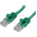 StarTech 1m Green Snagless Cat5e Patch Cable 8ST45PAT1MGN