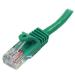 StarTech 1m Green Snagless Cat5e Patch Cable 8ST45PAT1MGN