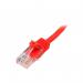 StarTech 1m Red Cat5e Snagless RJ45 Patch Cable 8ST45PAT1MRD