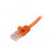 StarTech 2m Orange Cat5e Snagless RJ45 Cable 8ST45PAT2MOR