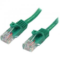 StarTech 0.5m Green Snagless Cat5e Patch Cable 8ST45PAT50CMGN