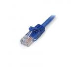 StarTech 5m Blue Snagless Cat5e UTP Patch Cable 8ST45PAT5MBL