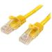 StarTech.com 7m Yellow Snagless Cat5e Patch Cable 8ST45PAT7MYL