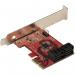 StarTech SATA PCIe Card 4 Ports 6Gbps Non RAID 8ST4P6GPCIESATACARD