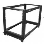 StarTech 12U Open Frame 4 Post Server Rack 8ST4POSTRACK12U