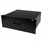 StarTech 4U 19in Rack Black Steel Storage Drawer 8ST4UDRAWER