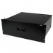 StarTech 4U 19in Rack Black Steel Storage Drawer 8ST4UDRAWER