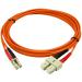 StarTech 2m Multimode 50 125 Duplex Cable 8ST50FIBLCSC2