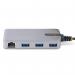 StarTech 3-Port USB-C Hub with Ethernet - 3x USB-A Ports Gigabit Ethernet RJ45 8ST5G3AGBBUSBCHUB